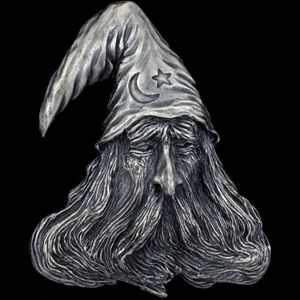 Wizard belt buckle